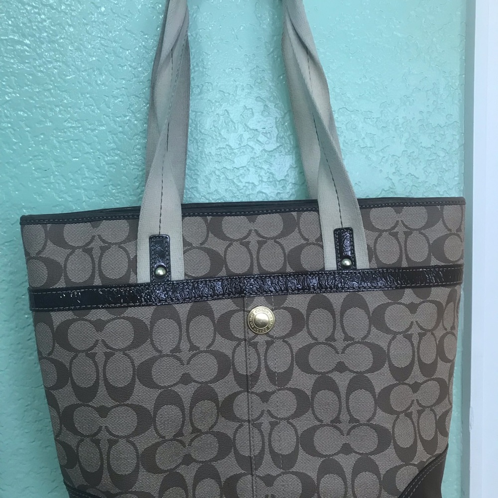 Authentic Coach Purse - Picture 2 of 3
